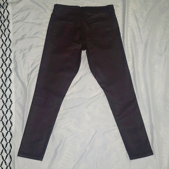 Jeans/ banana republic size 26 dark winw color. - Picture 5 of 7